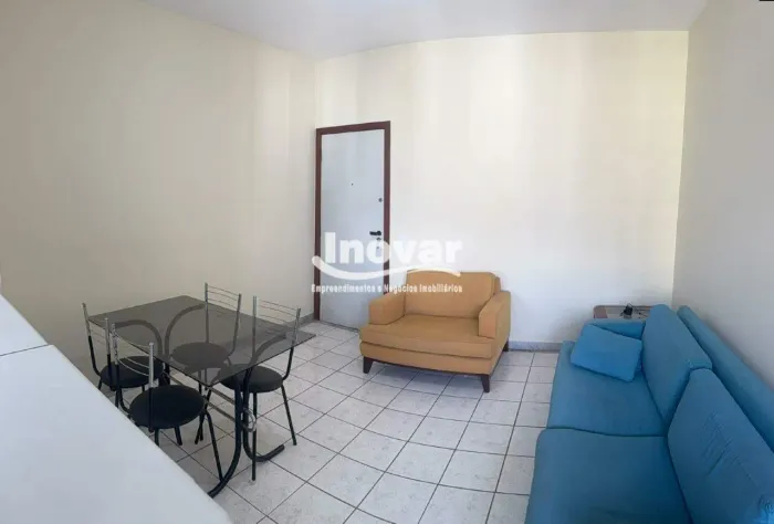Apartamento mobiliado de 1 quarto com varanda e lazer completo São Pedro