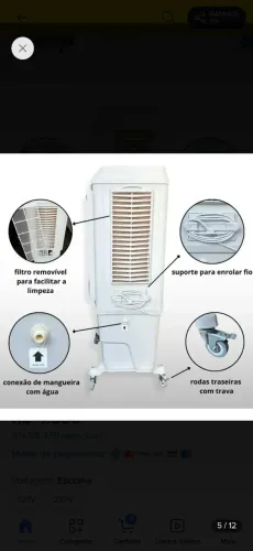Climatizador industrial
