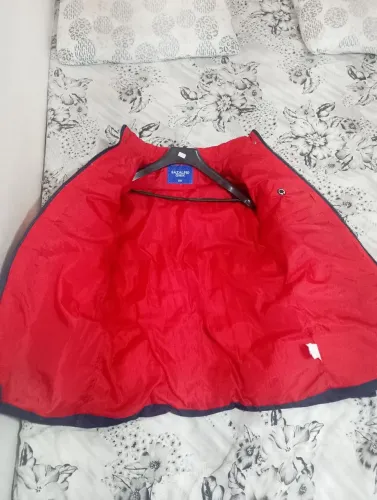 Bobojaco masculino tommy- azul marinho, vermelho e branco super quente e confortável 