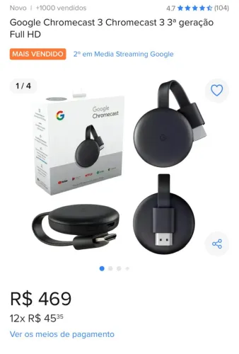 Chromecast Google 3.0