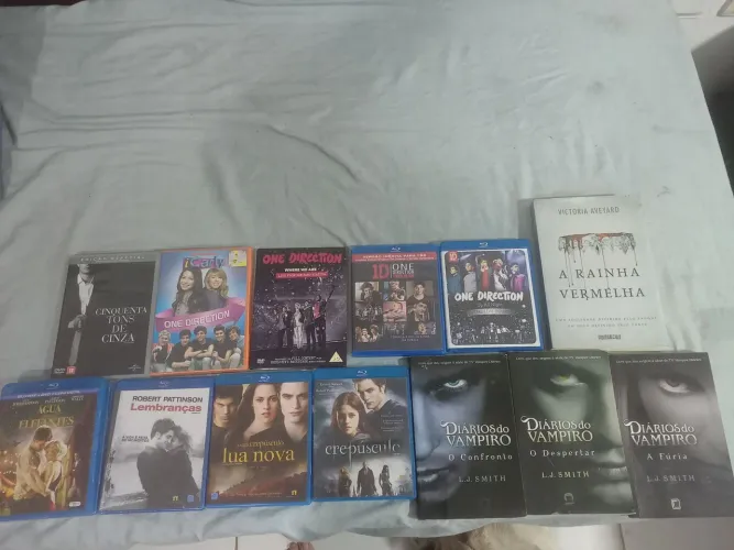 DVD e Livros 