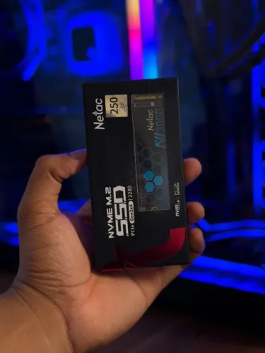 SSD NVMe M.2 Netac N3000 250GB PCIe Gen3x4 Alta Velocidade