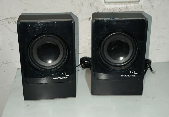 Caixinhas de som Multilaser home theater