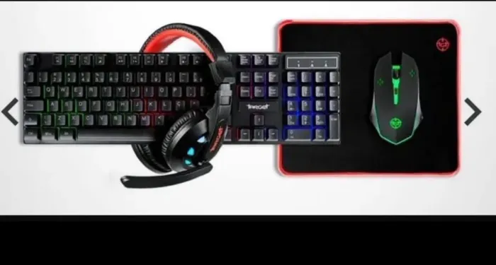 MOUSE E TECLADO GAMER