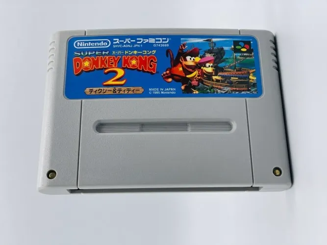 Super Donkey Kong 2 + Famicom Snes JP Original