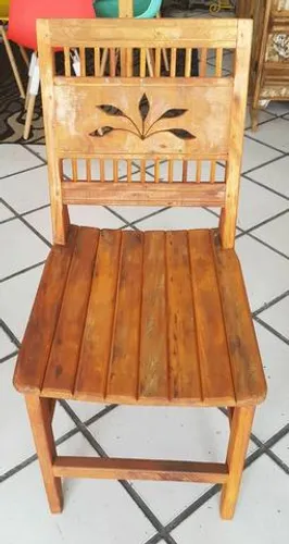 Cadeira Ana com Encosto Flôr