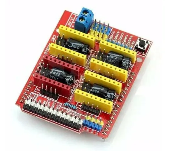 Cnc Shield V3 Impressora 3d A4988 Eixo Xyz  Arduino Automação Robotica COD-AM141