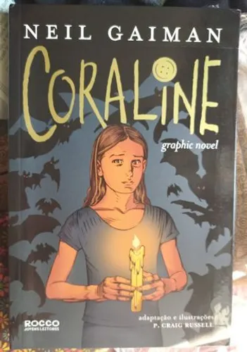 Livro Coraline HQ