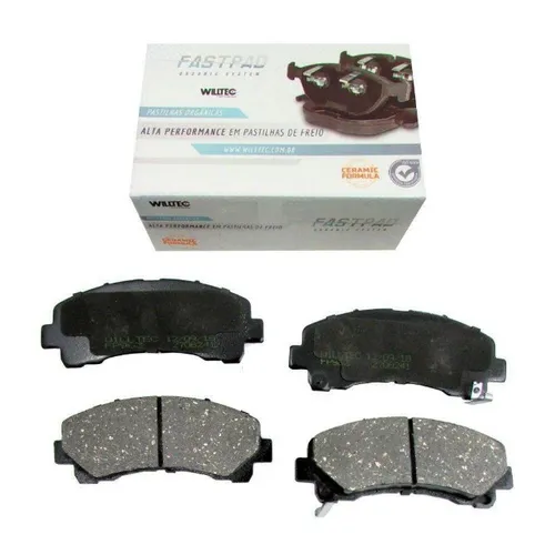Pastilha de Freio Cerâmica GM - S10 -Dura mais, Frenagem + potente, não suja as rodas
