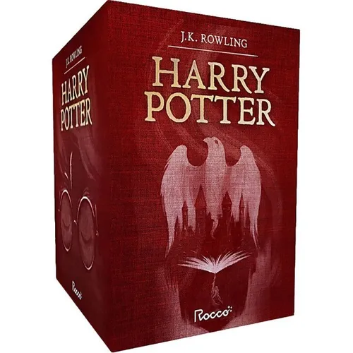 Box Coleção Harry Potter Completa - 7 Livros ( Capa Dura ) vermelho