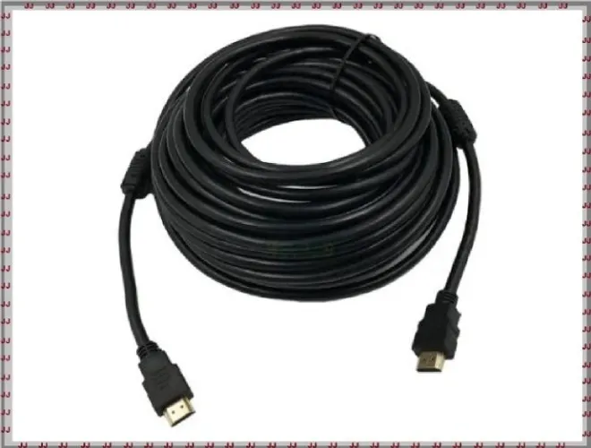 Cabo 15 metros Hdmi full hd 1.4 e filtros nas pontas