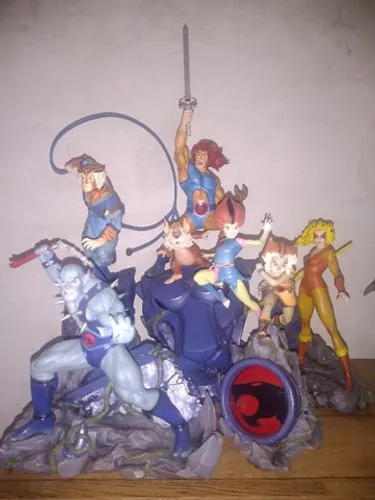 Set Thundercats Iron Studios 1/10 + Mumm-ha
