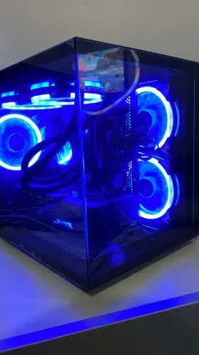 PC Gamer Novo/caixa Ddr5 B760 Tuf LGA 1700 i5 14600KF 5.3Ghz 32Gb 6000Mhz Rx7600 1T M.2 <.