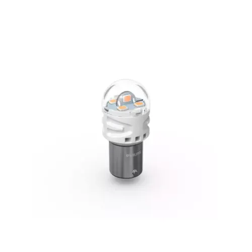 Par Lâmpada Original Philips Py21w Led Ambar Pisca