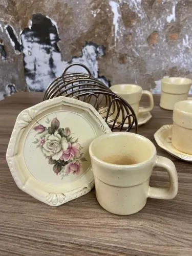 Antigo Set cafezinho | Donareliquias | Antiguidades 