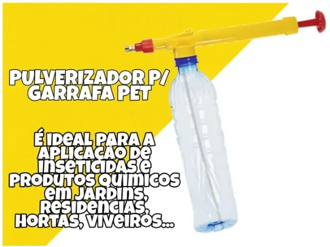 pulverizador borrifador pressão manual garrafa pet adaptável wpp.43. *