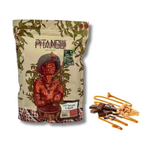 Café Especial Pitangui Torra Média Arábica Grãos 500 g