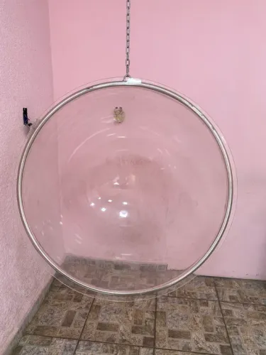 Poltrona Bolha Transparente para Decoração