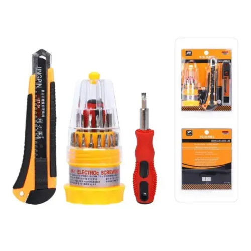 Kit Ferramentas 36 peças + estilete