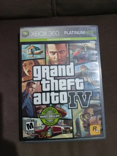 Jogo Xbox 360 Grand Theft Auto IV - Platinum Hits