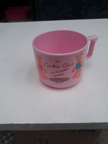 Caneca Infantil Cookie Club Rosa