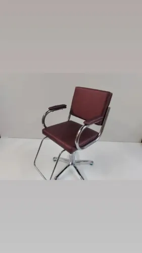 Cadeira hidráulica fixa para salão