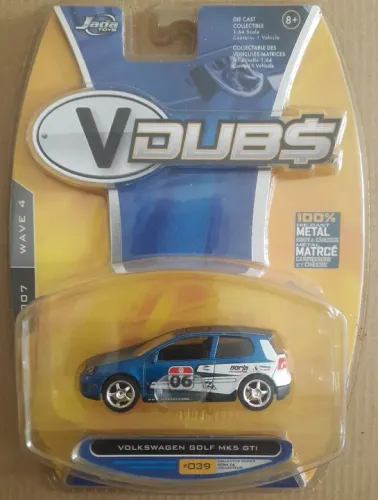 VW Golf MK5 GTI 1/64 V Dubs/Jada Toys