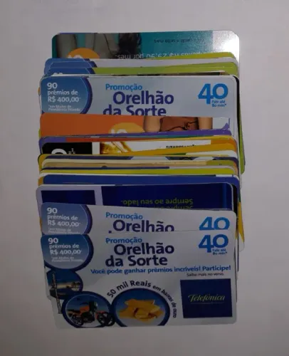 VENDE SE CARTÕES TELEFÔNICOS PARA COLECIONADORES