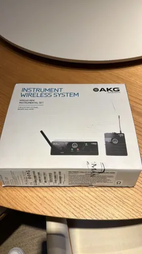 Microfone Sem Fio Akg Wms40 Mini Instrumental Set - Us25b