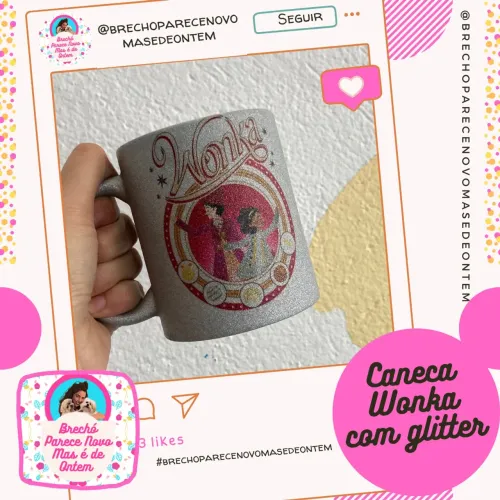 Caneca Wonka oficial Bandup CCxP23