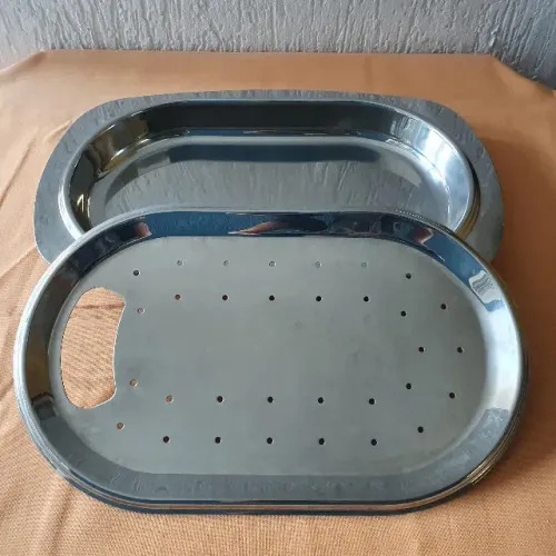 BANDEJA DE INOX PERFEITA!