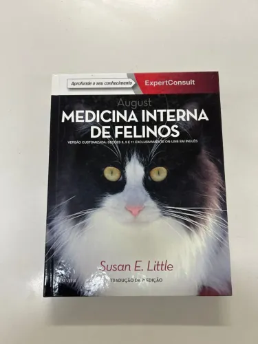 Livro Medicina Interna de Felinos - August - 7ª Edição