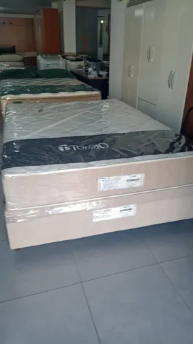 Cama box casal topázio scalibur 