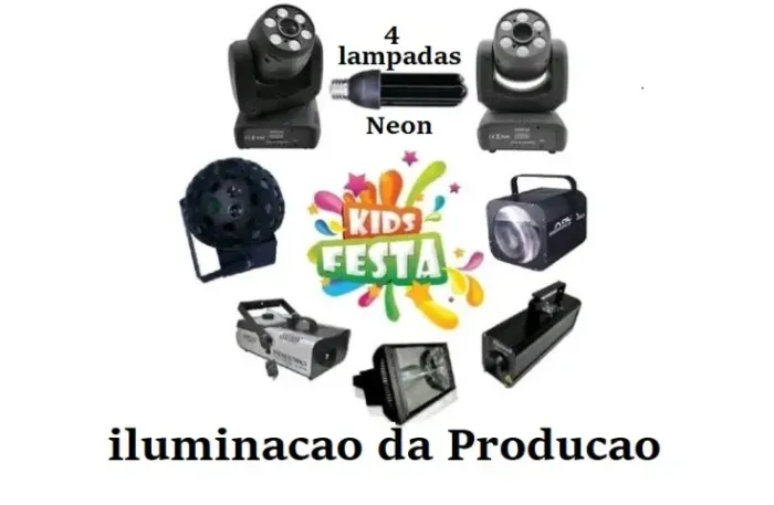 kit iluminação baladinha. Arrume sua festinha