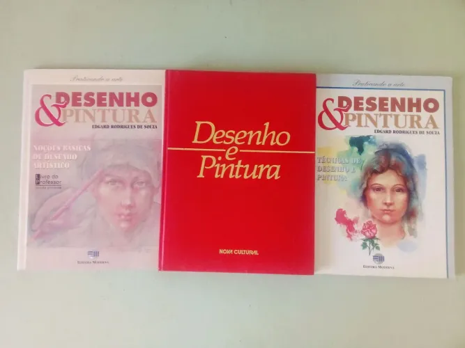 Livros de desenho e pintura 