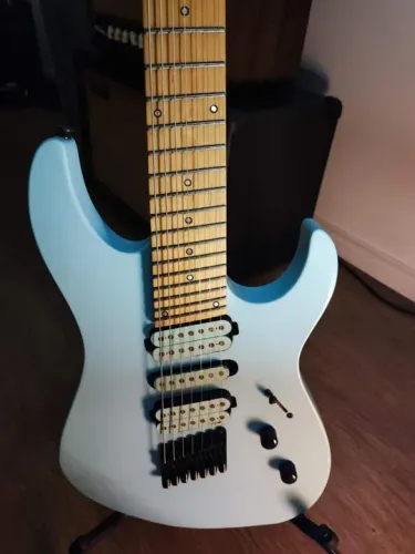 Guitarra Legator Blue USA 7 Cordas