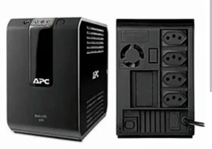 NO BREAK APC 600VA BIVOLT USADO COM BATERIA NOVA E COM GARANTIA