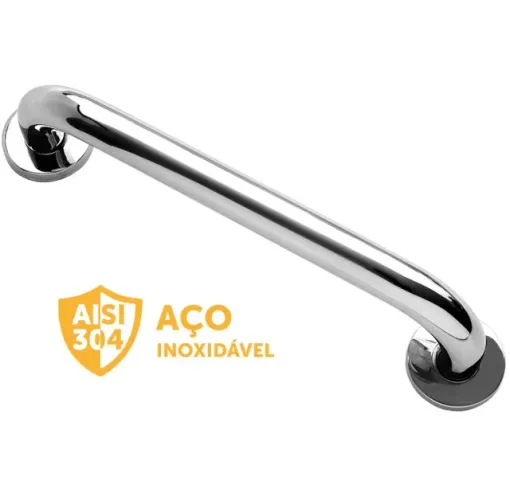 Barra de apoio em aço inox