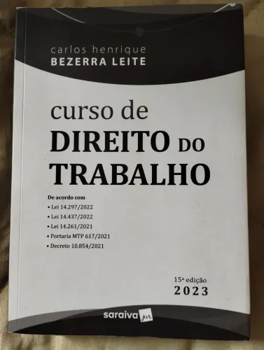 Curso de Direito do Trabalho - Carlos Henrique Bezerra Leite