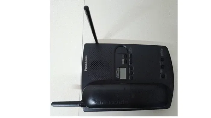 Telefone Panassonic longo alcance sem fio