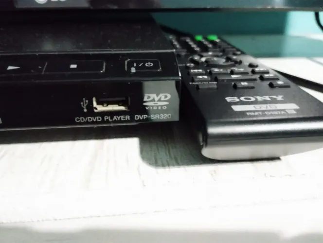DVD Sony funcionando perfeitamente
