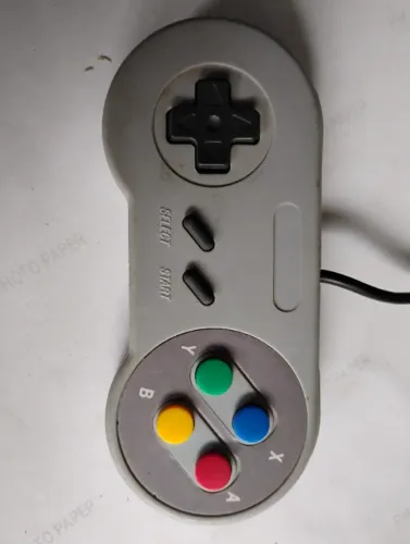Controle Super Nintendo USB (SNES) Paralelo