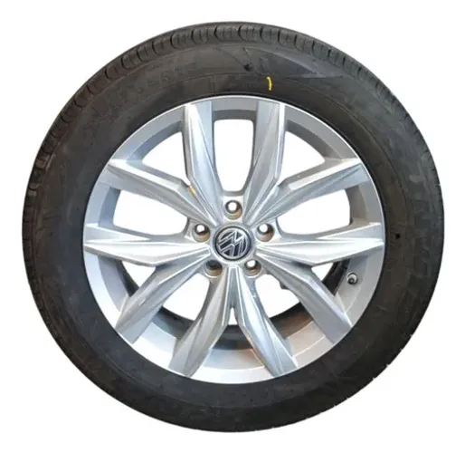 Roda Riscada Pneu Bom Vw Tiguan Allspace 235 55 R18 2019 20