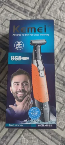 Máquina de barbear kemei