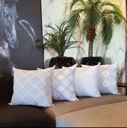 Almofadas Decorativas Geométricas para Sofá