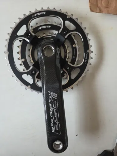 Pedivela triplo FSA de carbono 