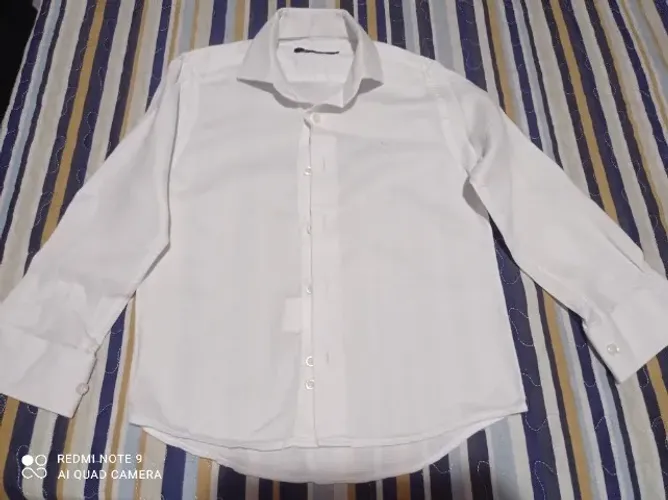 Camisa social infantil masculino (Brooksfield)
