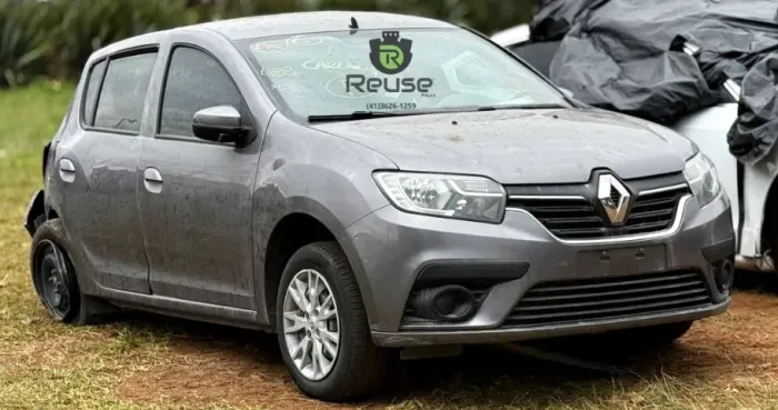 Sucata Renault Sandero Zen 1.0 12v  3cc 2020 2021 Retirada de peças Motor Cambio