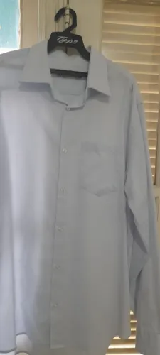Camisa Social Azul Claro