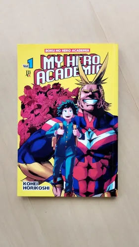 Mangá My Hero Academia volume 1